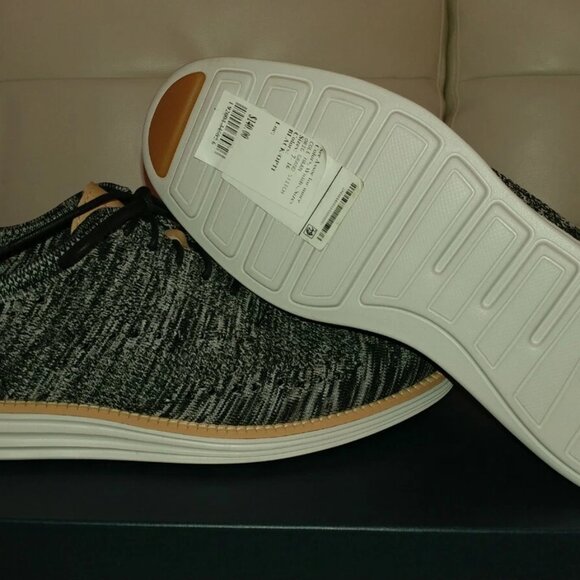 Cole Haan Original Grand Wingtip Oxford Stitch lite Black Optic White Size 8 M main image 4